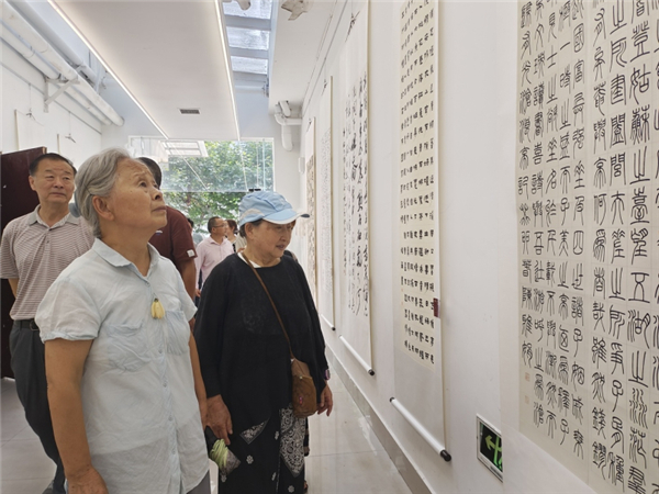 “貫徹二十大 奮進新征程”雅安市第七屆書法篆刻作品展開幕