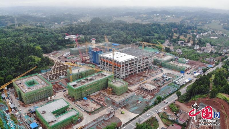 川投集团资阳燃气电站新建工程项目安全有序推进