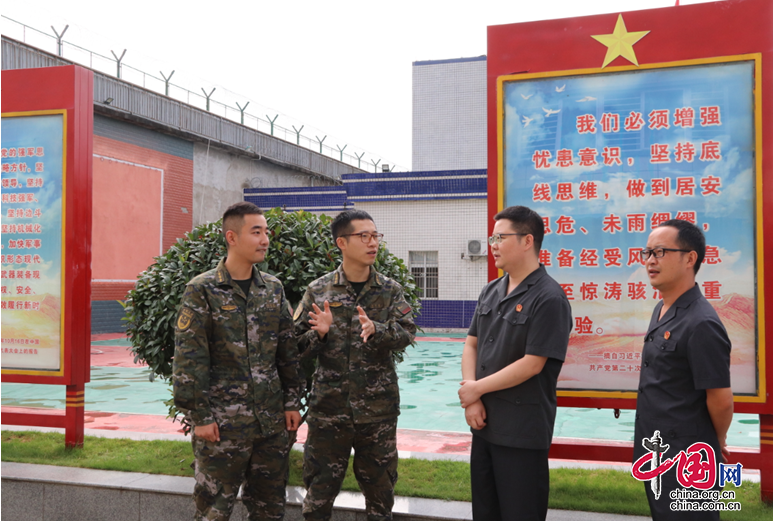 共敘軍民魚水情 四川閬中法院開展慶“八一”擁軍慰問活動