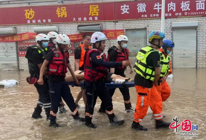 洪水不退 救援不停 | 四川省退役军人志愿者千里驰援涿州、门头沟