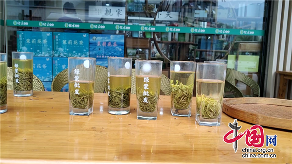 雅安名山：世界茶都干茶交易迎來入秋后高峰