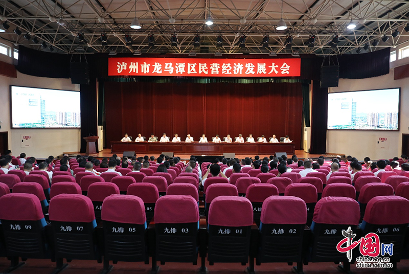 瀘州市龍馬潭區召開民營經濟發展大會
