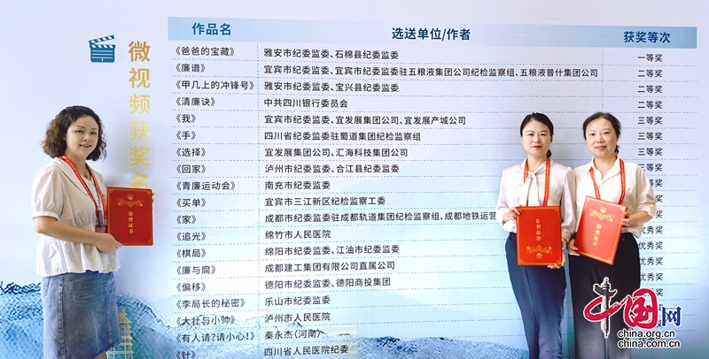 绵竹市人民医院在四川省廉洁文化宣传月活动中获奖